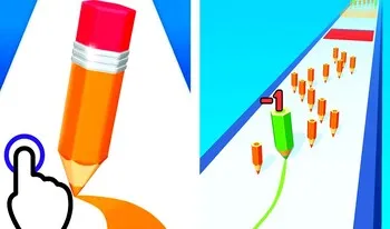 Color Pencil Run - free online Strategy game at Islfown