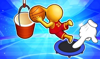 Trampoline Basketball 3D - free online Beauty game at Islfown